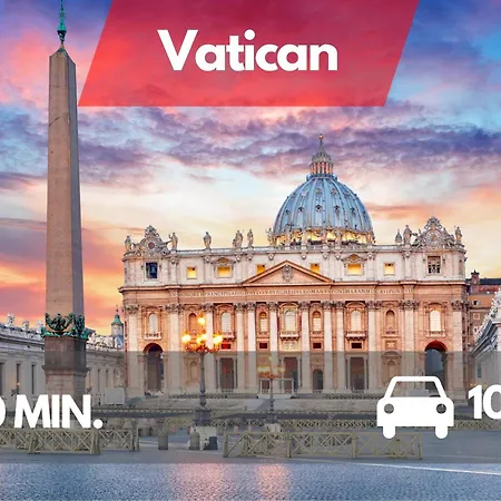 10 Minuti Dal Vaticano Domus Valeria * Róma